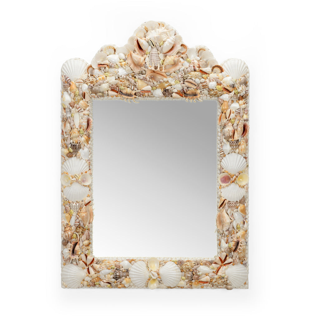 Coastal Elegance Shell Mirror